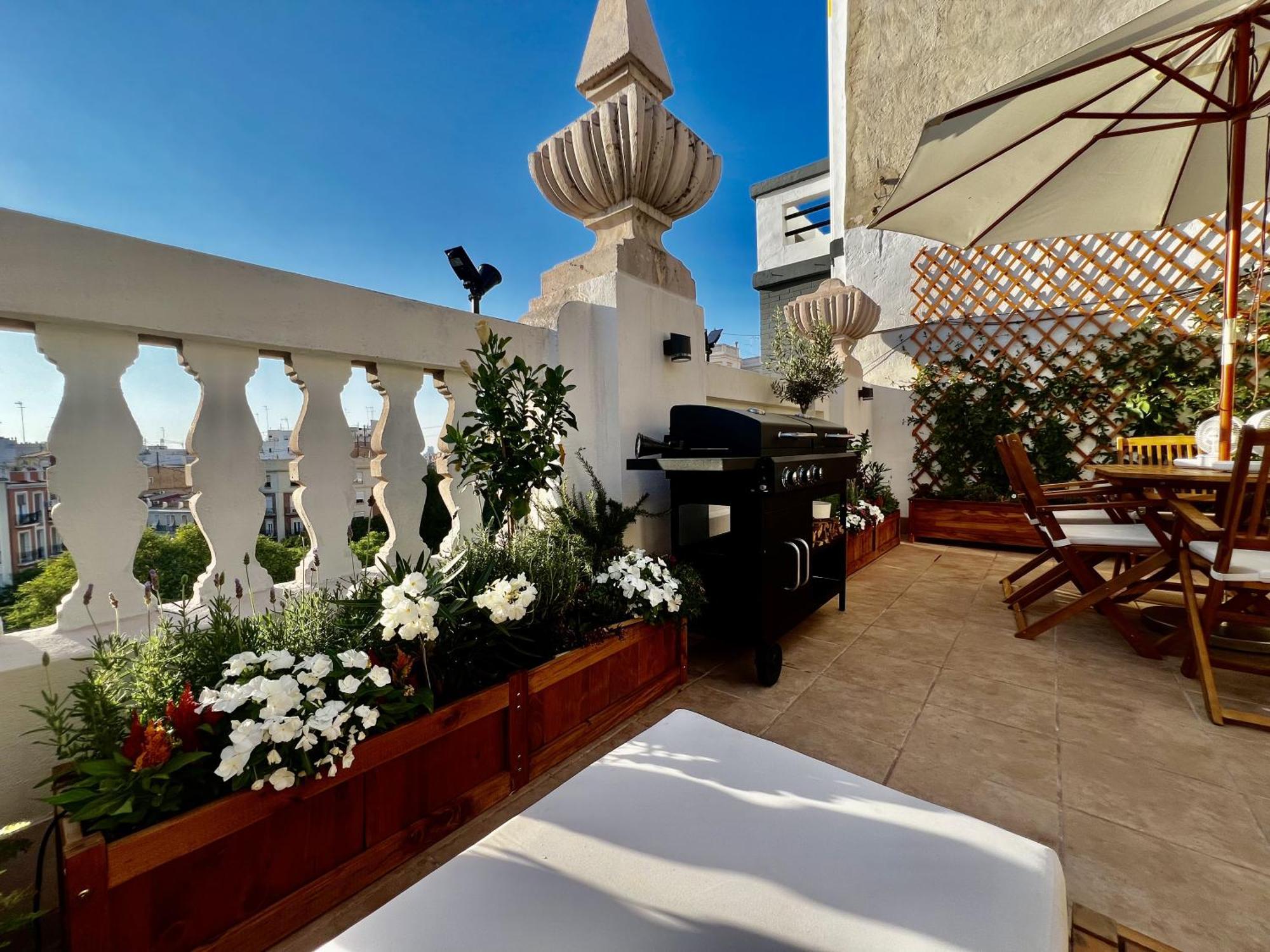 Luxury Penthouse Center Appartement Valencia Eksteriør bilde