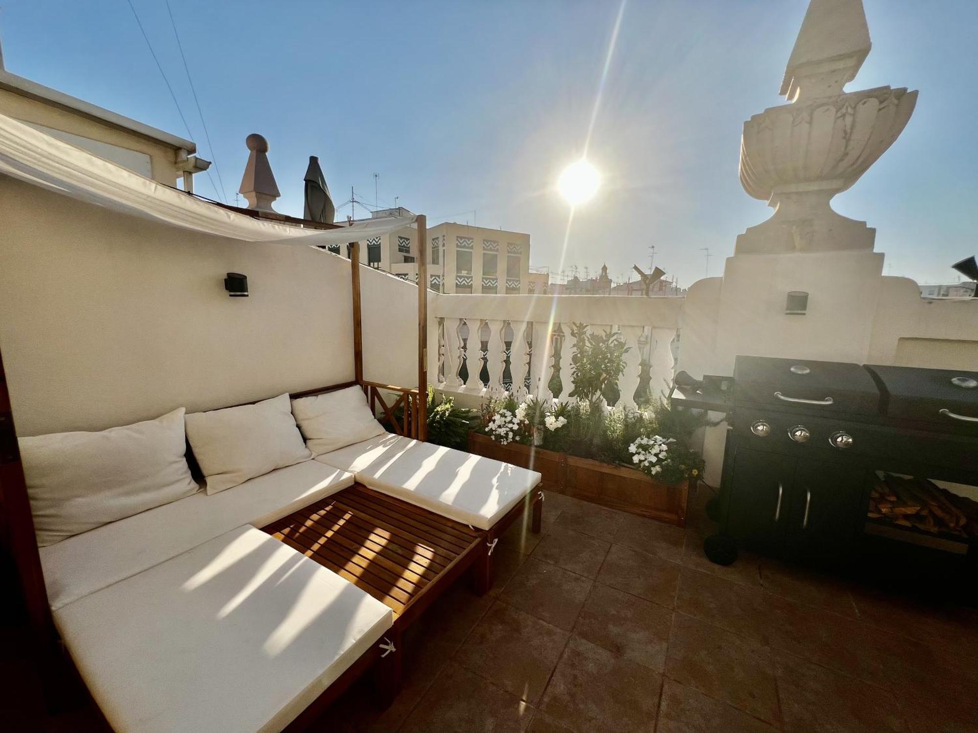 Luxury Penthouse Center Appartement Valencia Eksteriør bilde